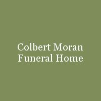 colbert moran|colbert moran funeral home gretna obituaries.